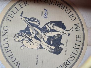 Wolfgang Teller Konzertgitarre